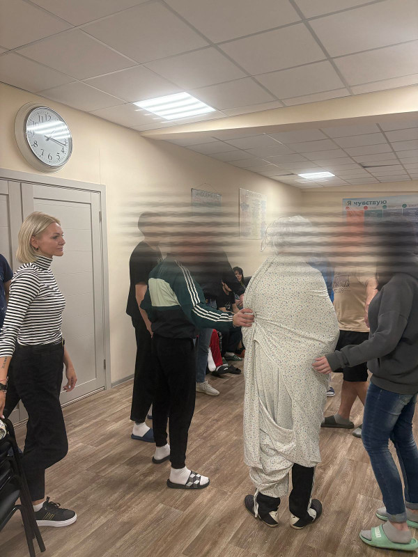 Групповой тренинг в реабилитационном центре
