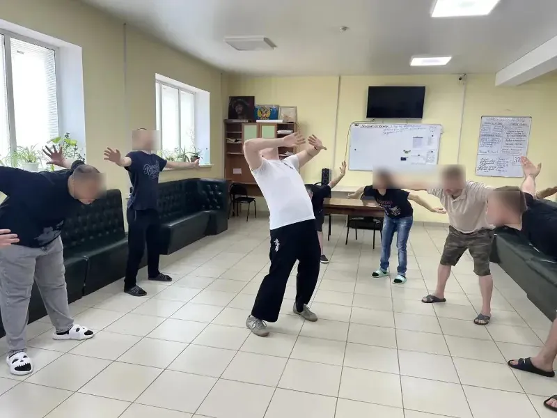 тренировка по ушу