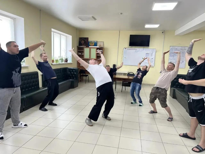 Практическая тренировка по ушу